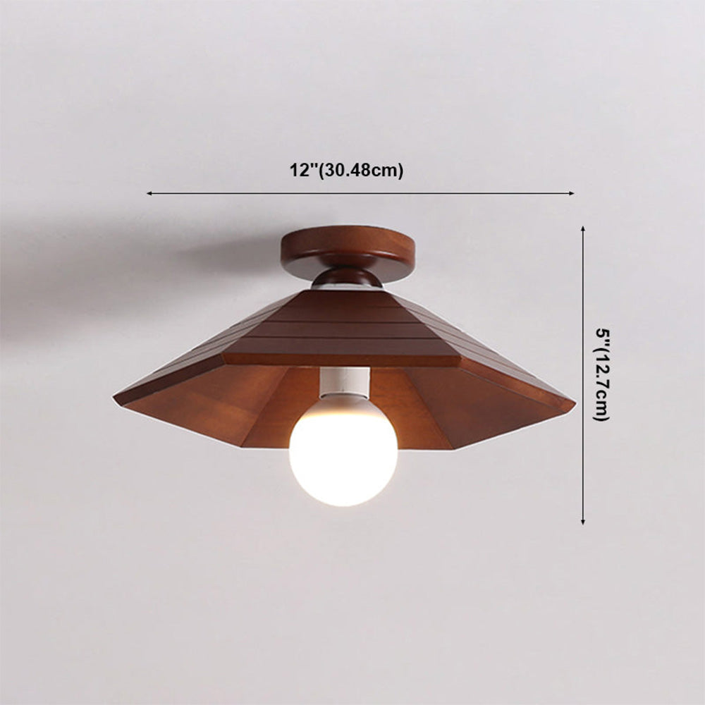 Contemporary Geometric Ceiling Light Fixture - Stylish Modern Design for Home Illumination and Aesthetic Enhancement