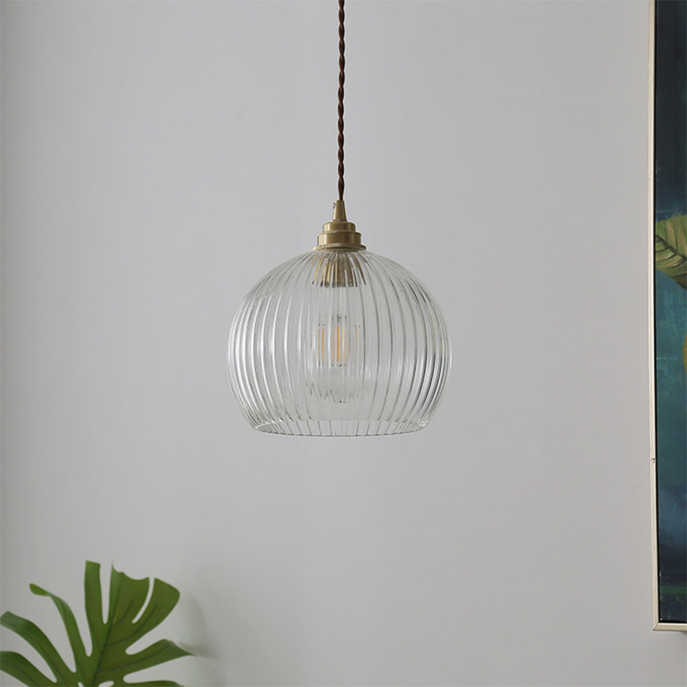 Contemporary Glass Pendant Light for Kitchen - Stylish Hanging Lamp to Illuminate Your Cooking Space with Elegance