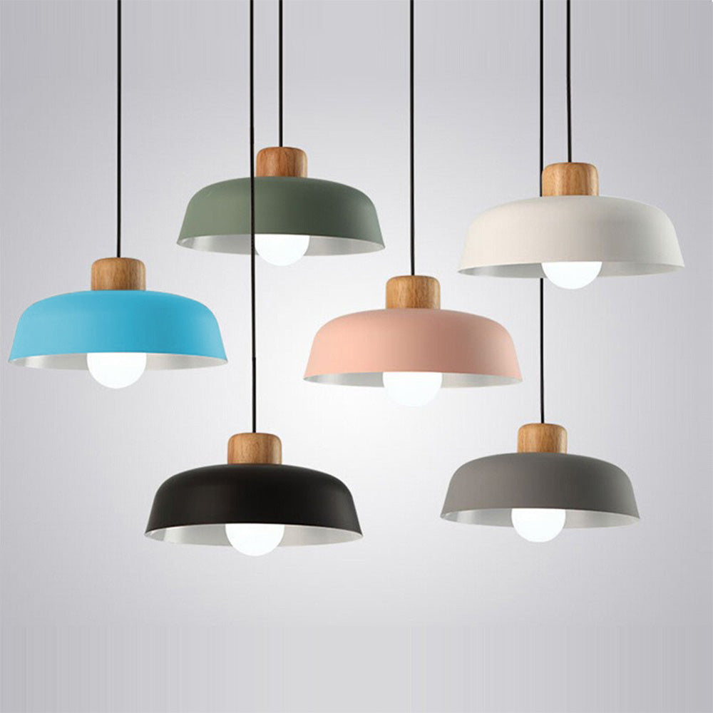 Nordic Inspired Creative Wooden Pendant Light - Stylish Scandinavian Design for Modern Home Illumination