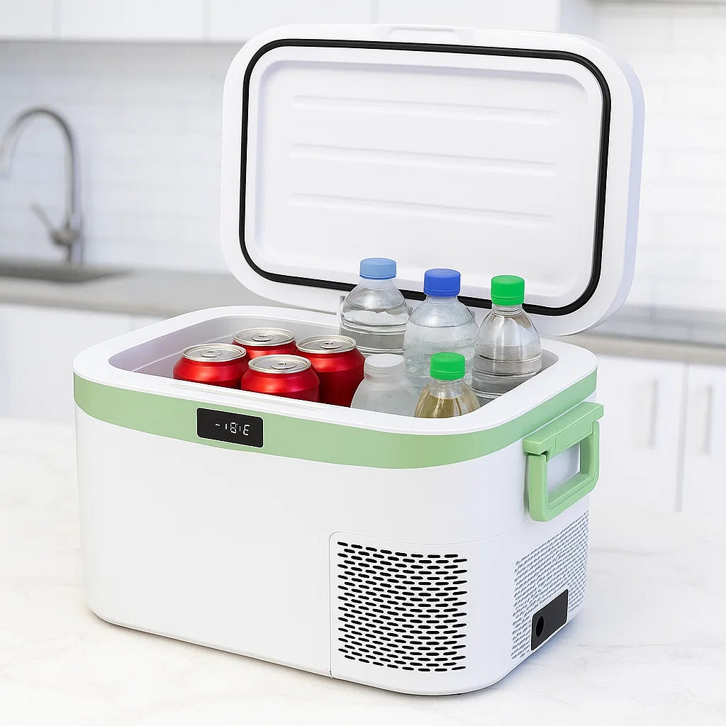 Réfrigérateur congélateur portable pour voiture, glacière compacte