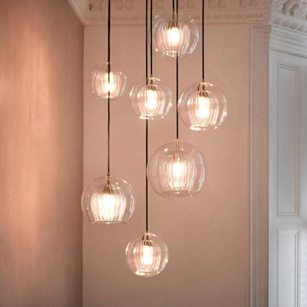 Glass Pendant Light for Kitchen or Dining Room