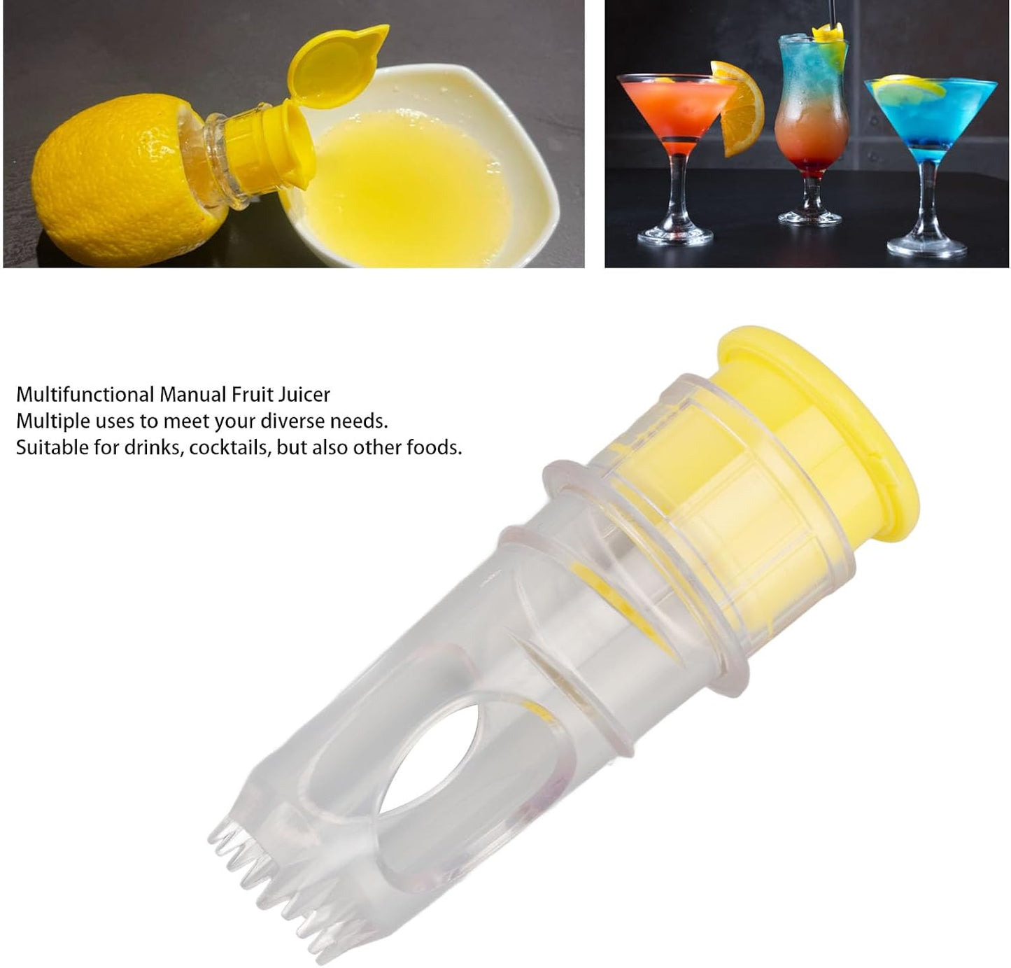 JuiceMate – Twist Lock Lemon Squeezer