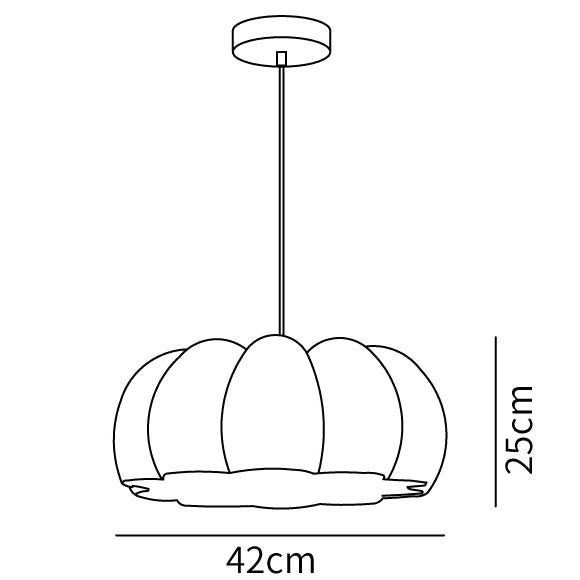 Sustainable Resin Pumpkin Pendant Light – Eco-Friendly Decorative Lighting for a Warm, Autumnal Ambience in Your Home