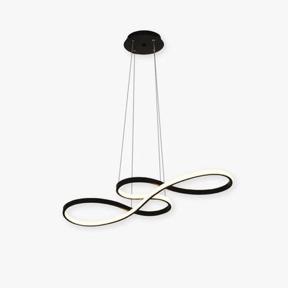 Plafonnier moderne suspension en aluminium lustre