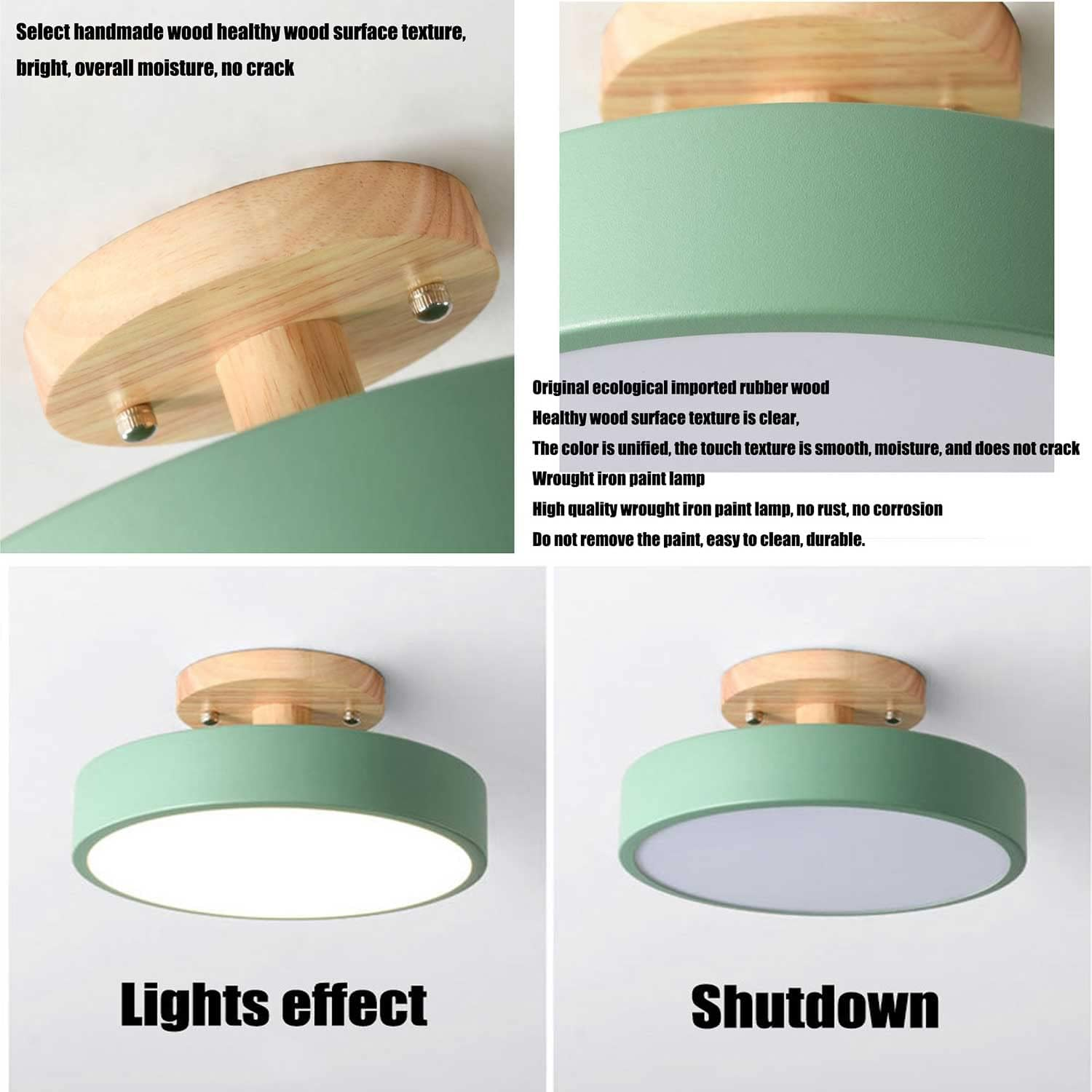 Vibrant Semi-Flush LED Ceiling Lights for Stylish Illumination in Any Room – Energy-Efficient and Colourful Designs