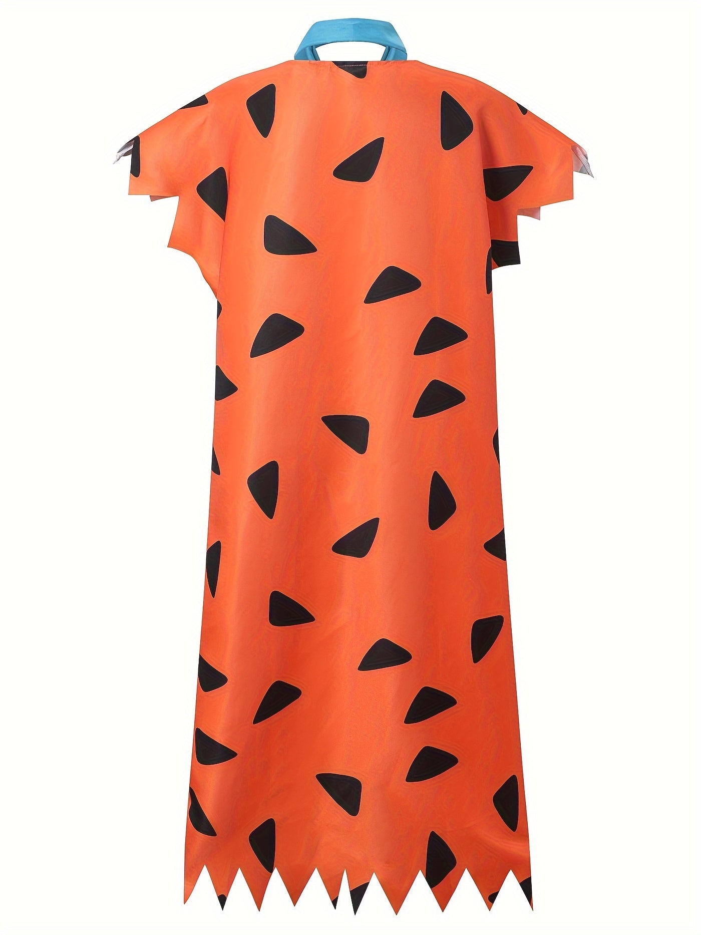 Túnica Vestido Mini de Disfraz de Halloween con Estampado de Dibujos Animados Unisex