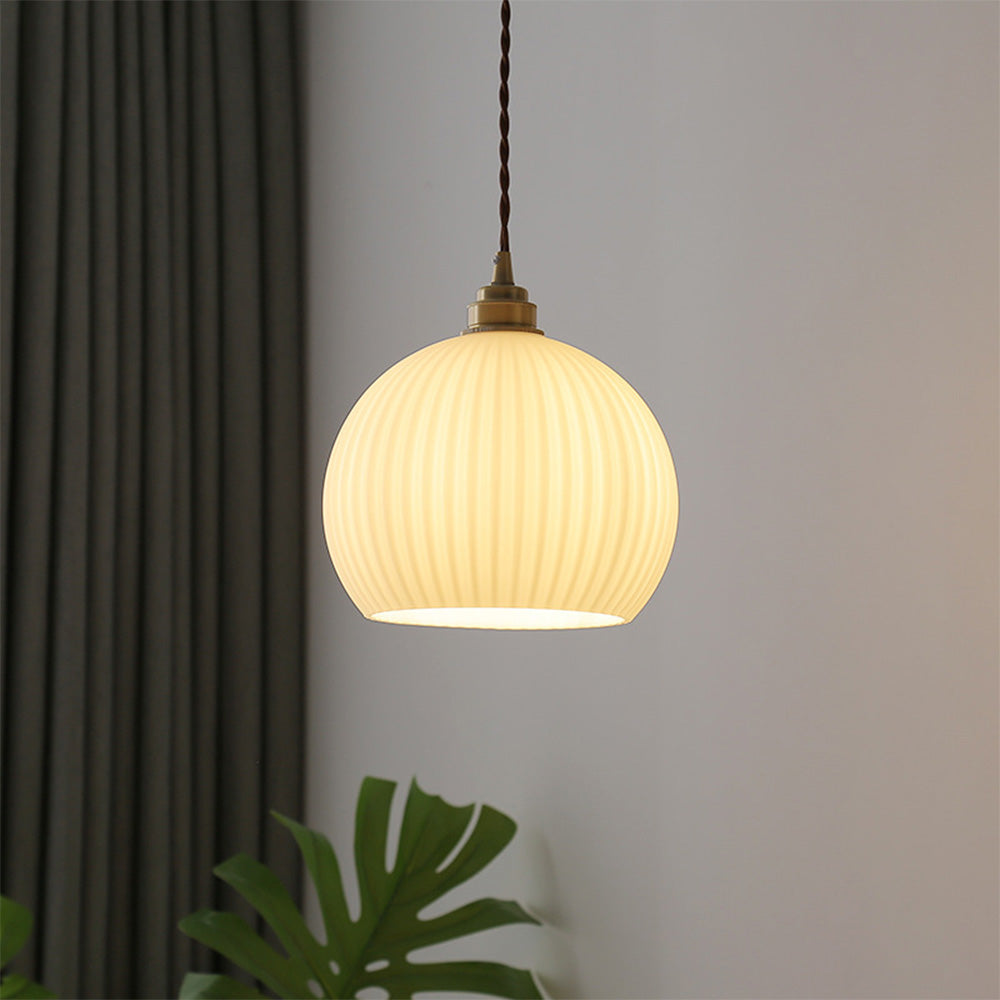 Contemporary Glass Pendant Light for Kitchen - Stylish Hanging Lamp to Illuminate Your Cooking Space with Elegance