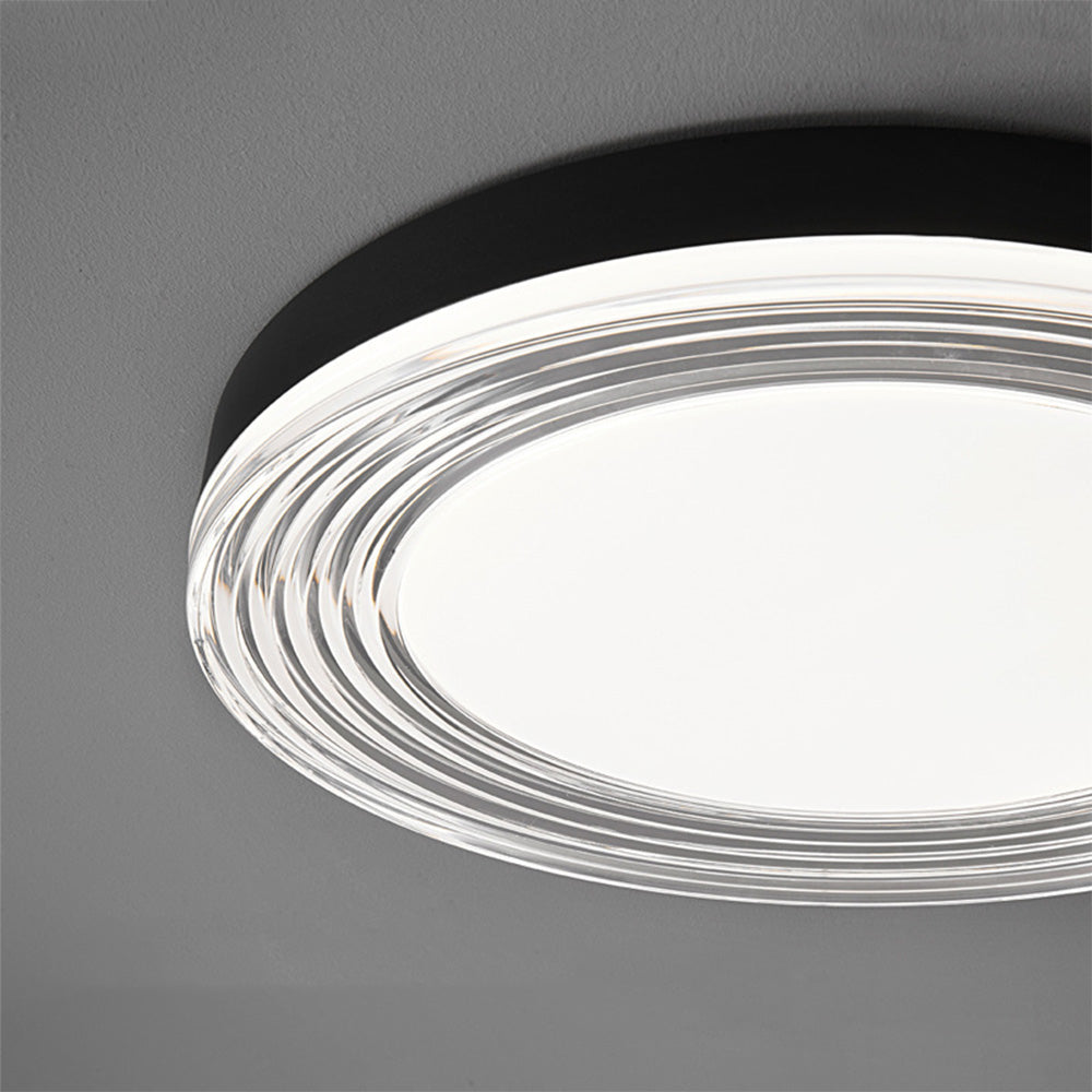 Nordic Style LED Round Ceiling Light for Bedroom - Modern Illumination Fixture for Home Decor and Ambient Lighting