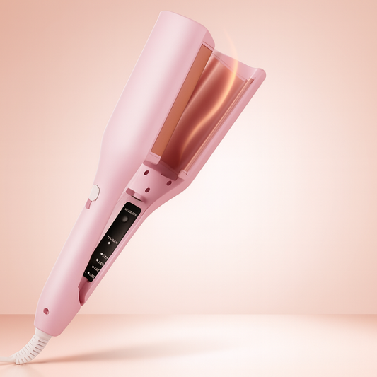 Electric Curling Iron Ceramic Fast Heating Anti Scald Hair Waver