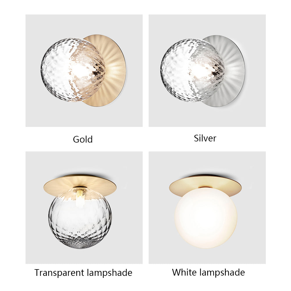 Contemporary Glass Ceiling Lights for Hallways - Stylish Illumination Solutions for Modern Interiors