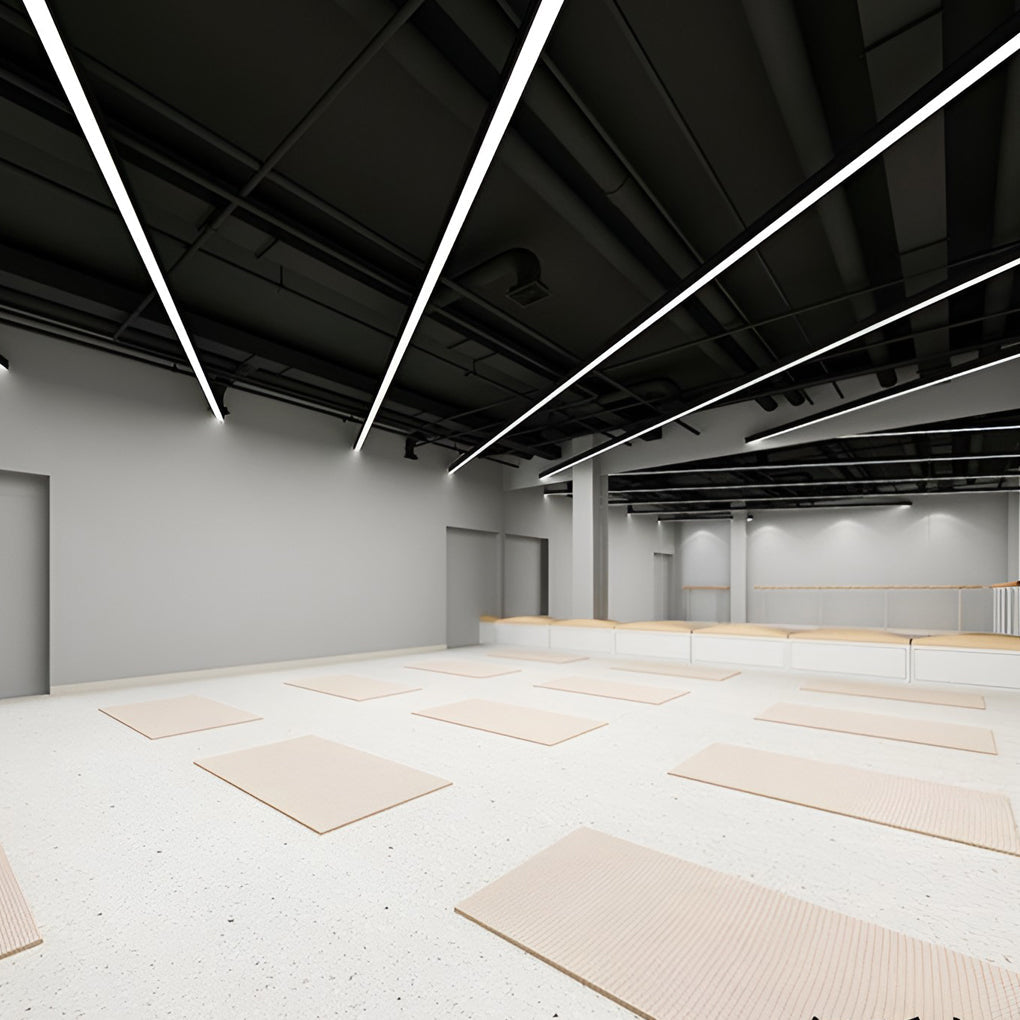 Plafonnier Moderne Aluminium LED Suspension Bande