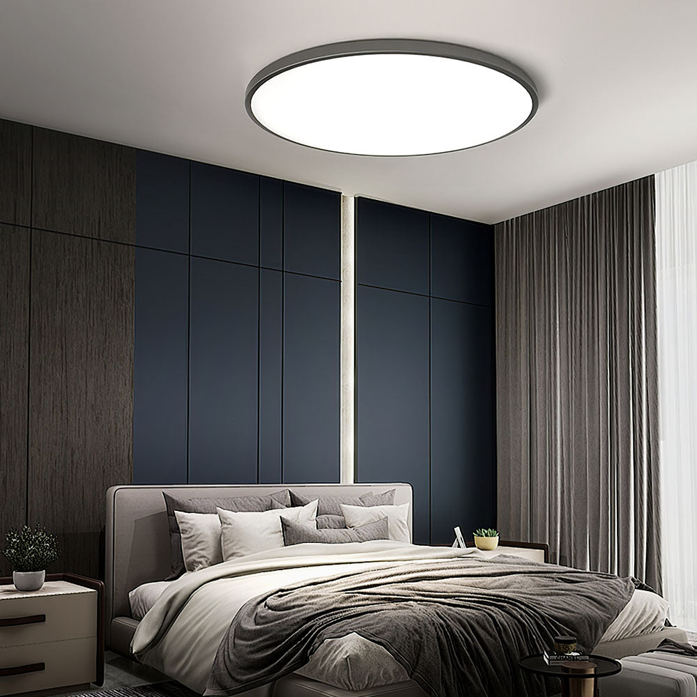 Sleek Modern Round LED Ceiling Light Fixture for Stylish Home Illumination and Energy Efficiency