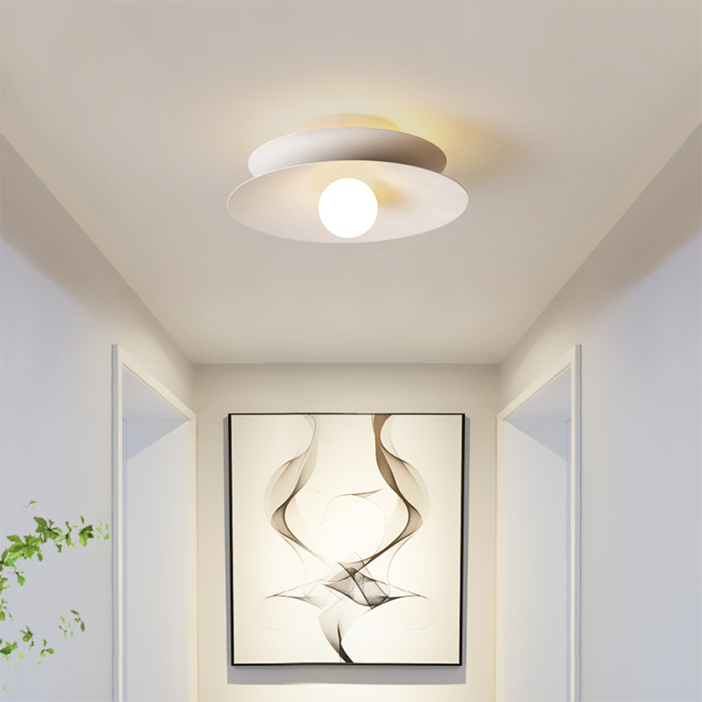 Sleek Round Minimalist LED Ceiling Light Fixture for Modern Home Décor – Energy Efficient and Stylish Illumination Solution