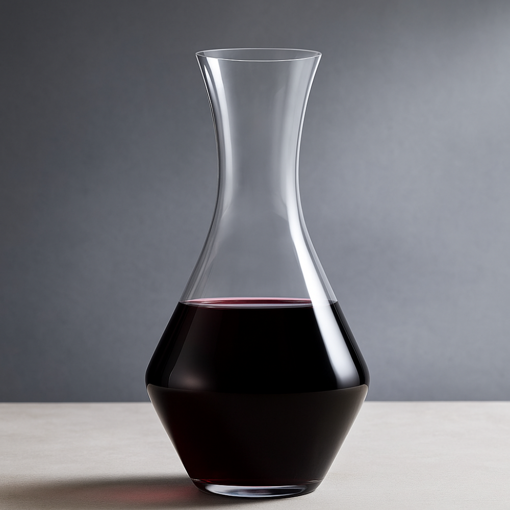 Decantadores Cristal Moderno Garrafa Hecha a Mano Vidrio Aerador de Vino