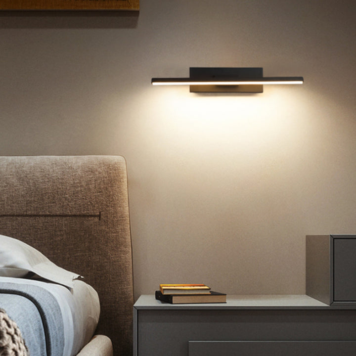 Nowoczesna prosta obrotowa lampa ścienna