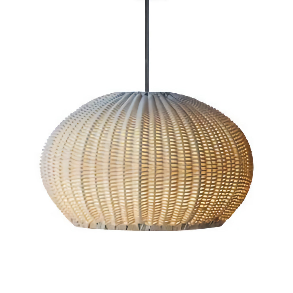 Pendelleuchte Außen Rattan Wasserdichte Lampe