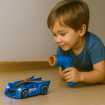 Kids Remote Control Car Wall Climbing Laser RC Toy