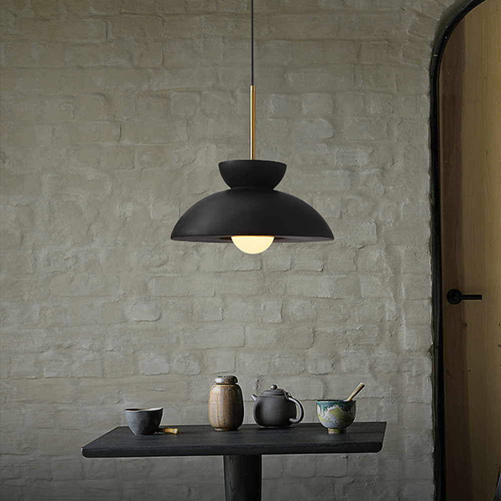 Nordic Minimalist Resin Pendant Light Fixture for Elegant Dining Room Illumination and Contemporary Home Decor