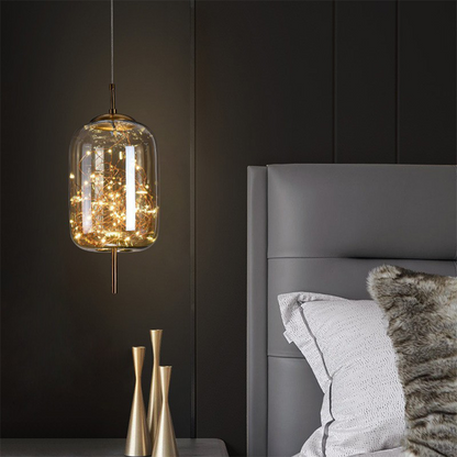 Pendant Light Glass Modern LED Ceiling Lamp