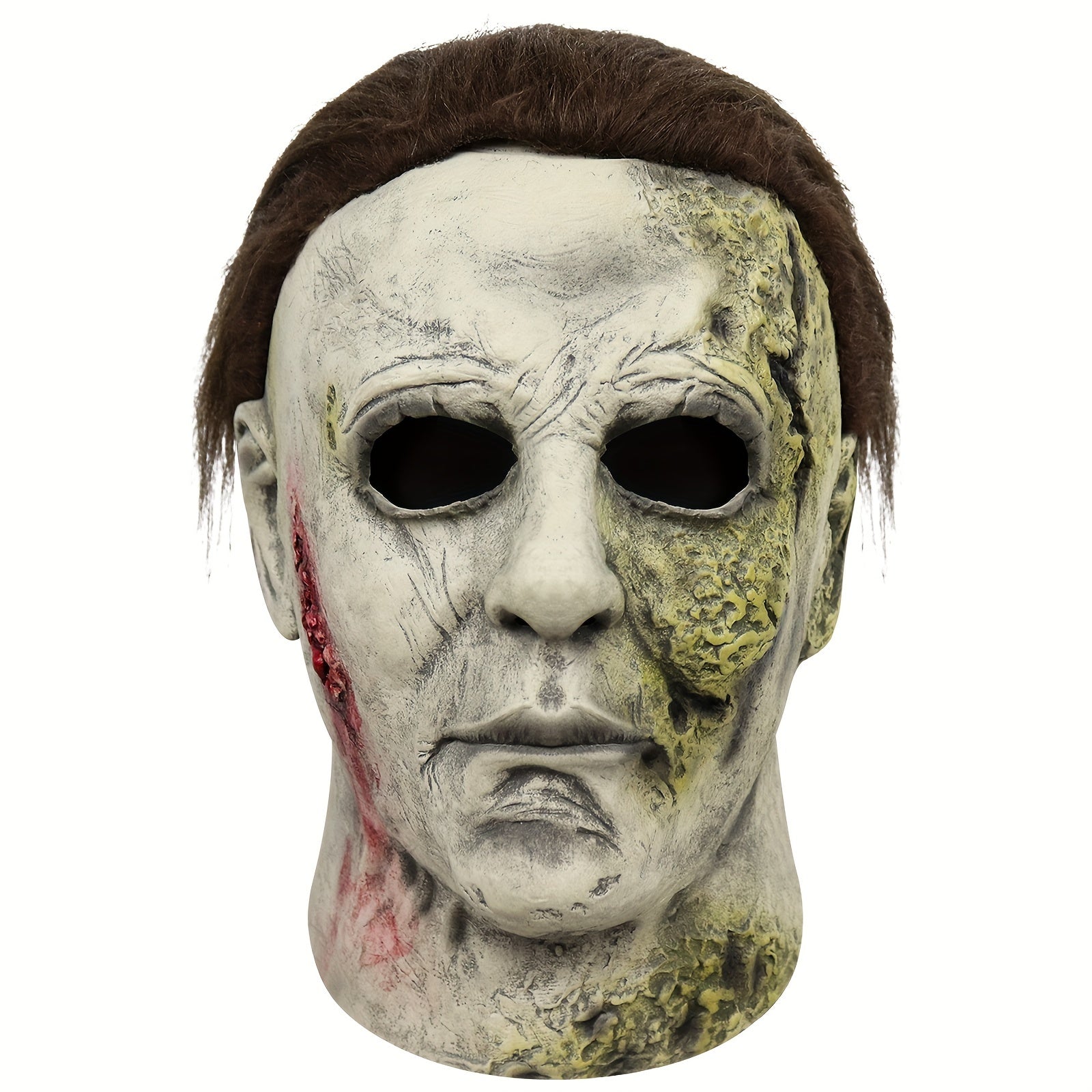 Máscara de Halloween de Cabeza Completa Podrida de Horror | Realista y Aterradora
