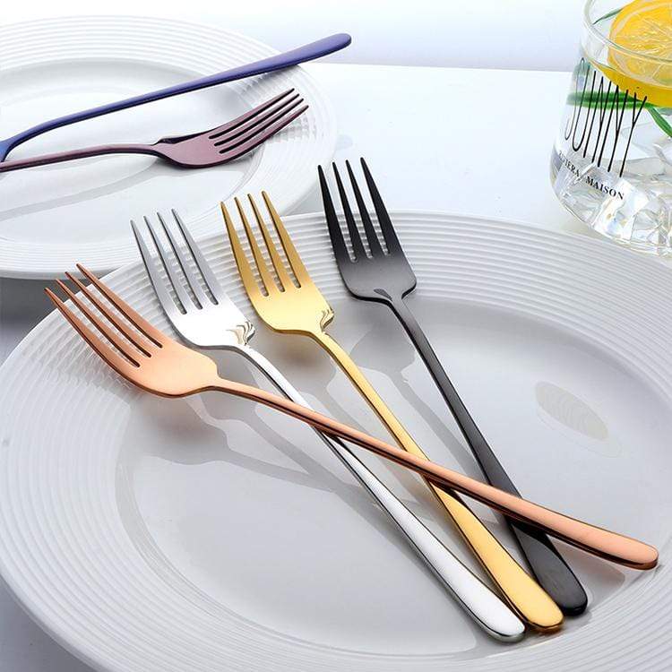 Cutlery Set Modern Stainless Steel Dining Forks
