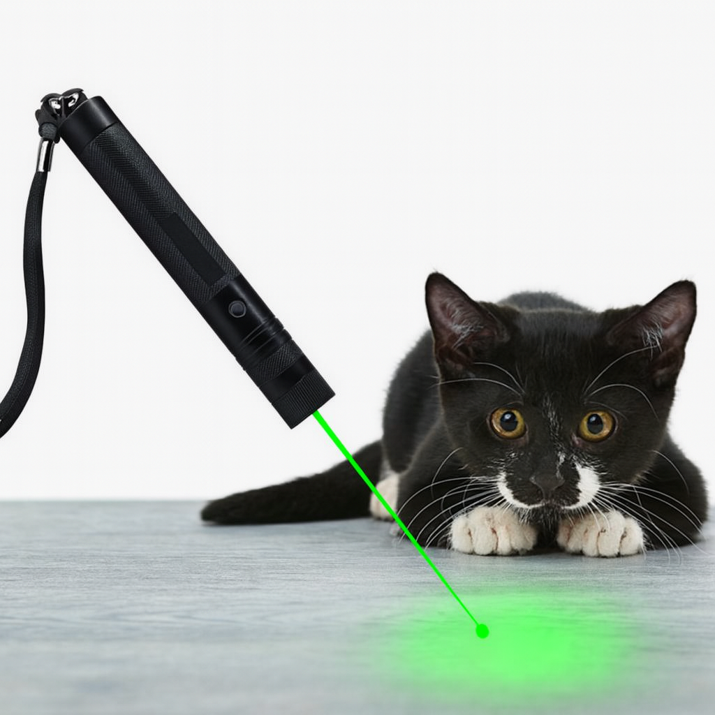 Laserowy wskaźnik aluminiowy z regulacją ostrości