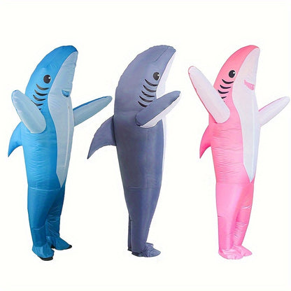 Unisex Inflatable Shark Costume | Funny Full Body