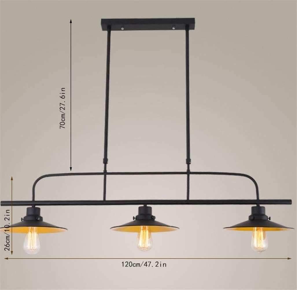 Industrial 3-Light Ceiling Pendant for Kitchen Island – Stylish and Functional Lighting Fixture for Modern Interiors