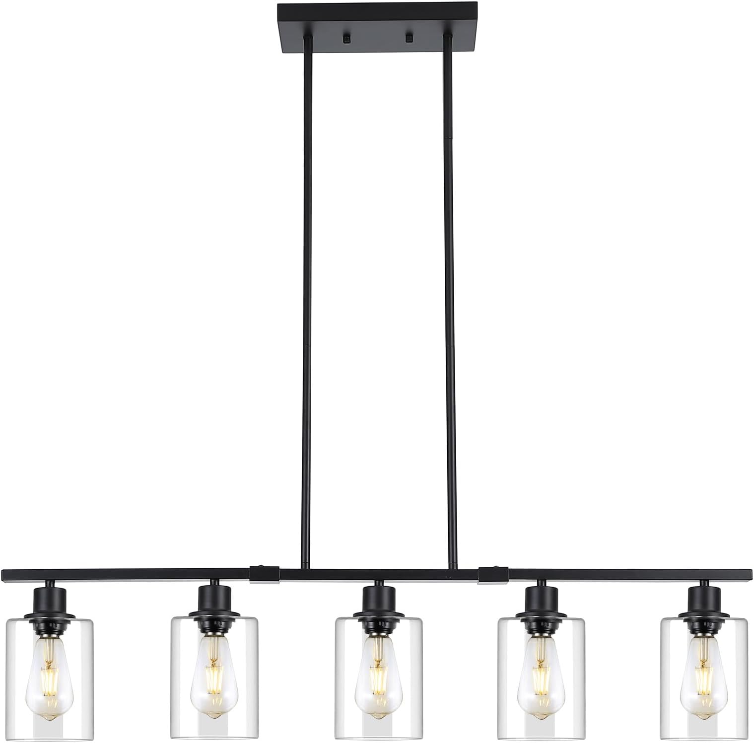 Vintage-Inspired Black Ceiling Lights for Living Rooms - Elegant Lighting Fixtures to Enhance Your Home Décor