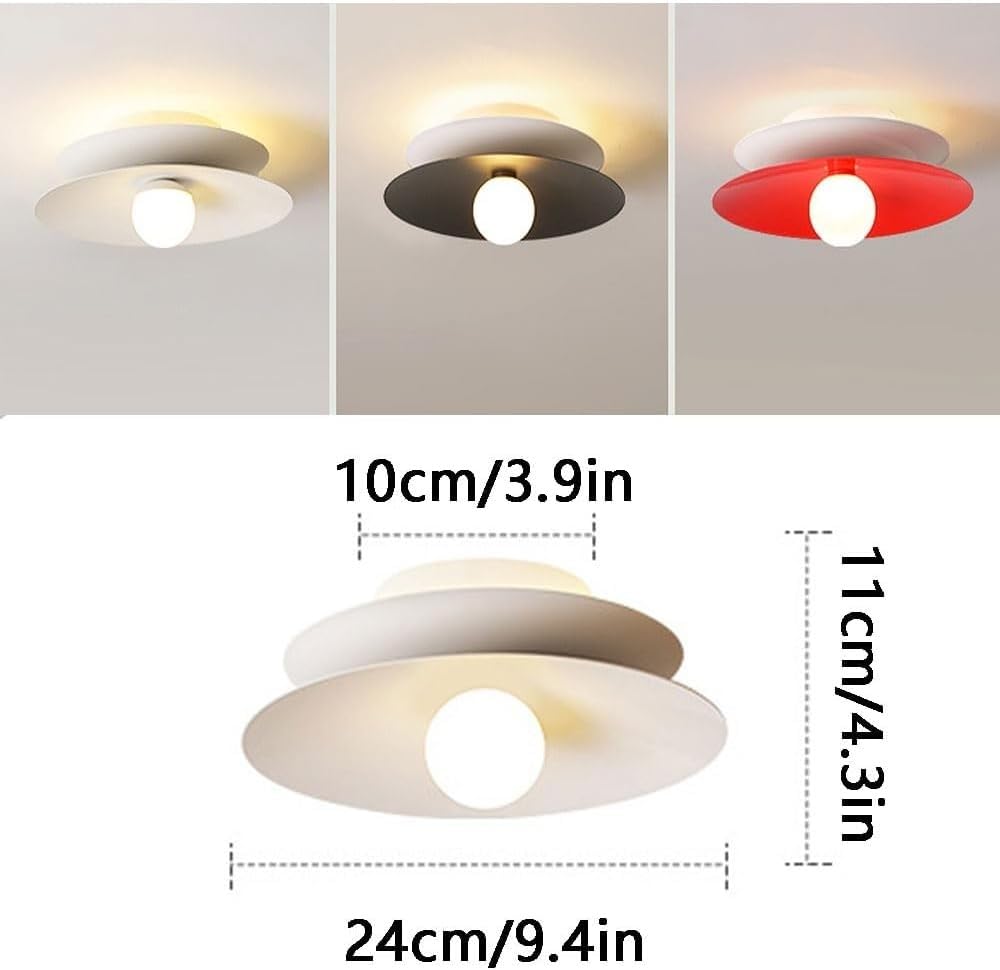 Sleek Round Minimalist LED Ceiling Light Fixture for Modern Home Décor – Energy Efficient and Stylish Illumination Solution