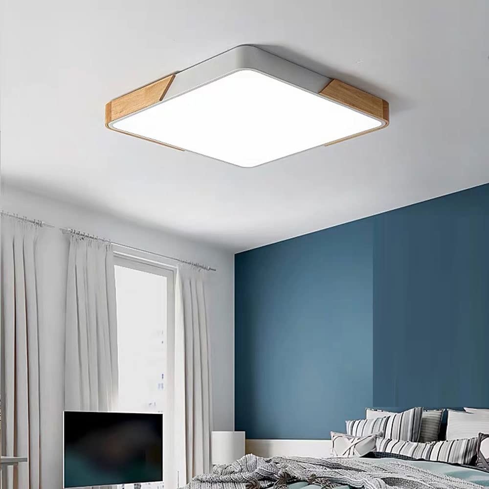 Vibrant Square Ceiling Lights - Colourful and Simple Design for Brightening Up Any Room with Style and Elegance