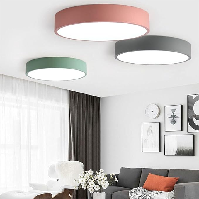 Sleek Circular Flush Mount LED Ceiling Lights for Modern Homes – Energy-Efficient Lighting Solutions for Every Room