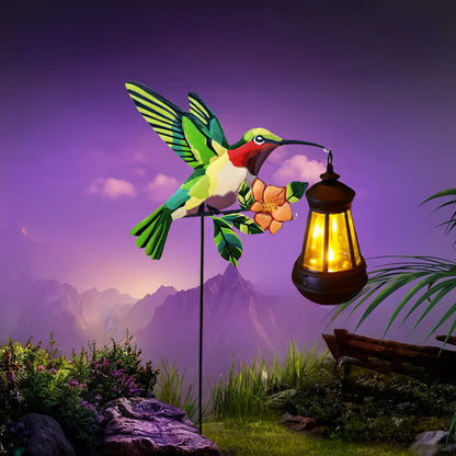 Lumières solaires d'extérieur avec lanternes de Père Noël