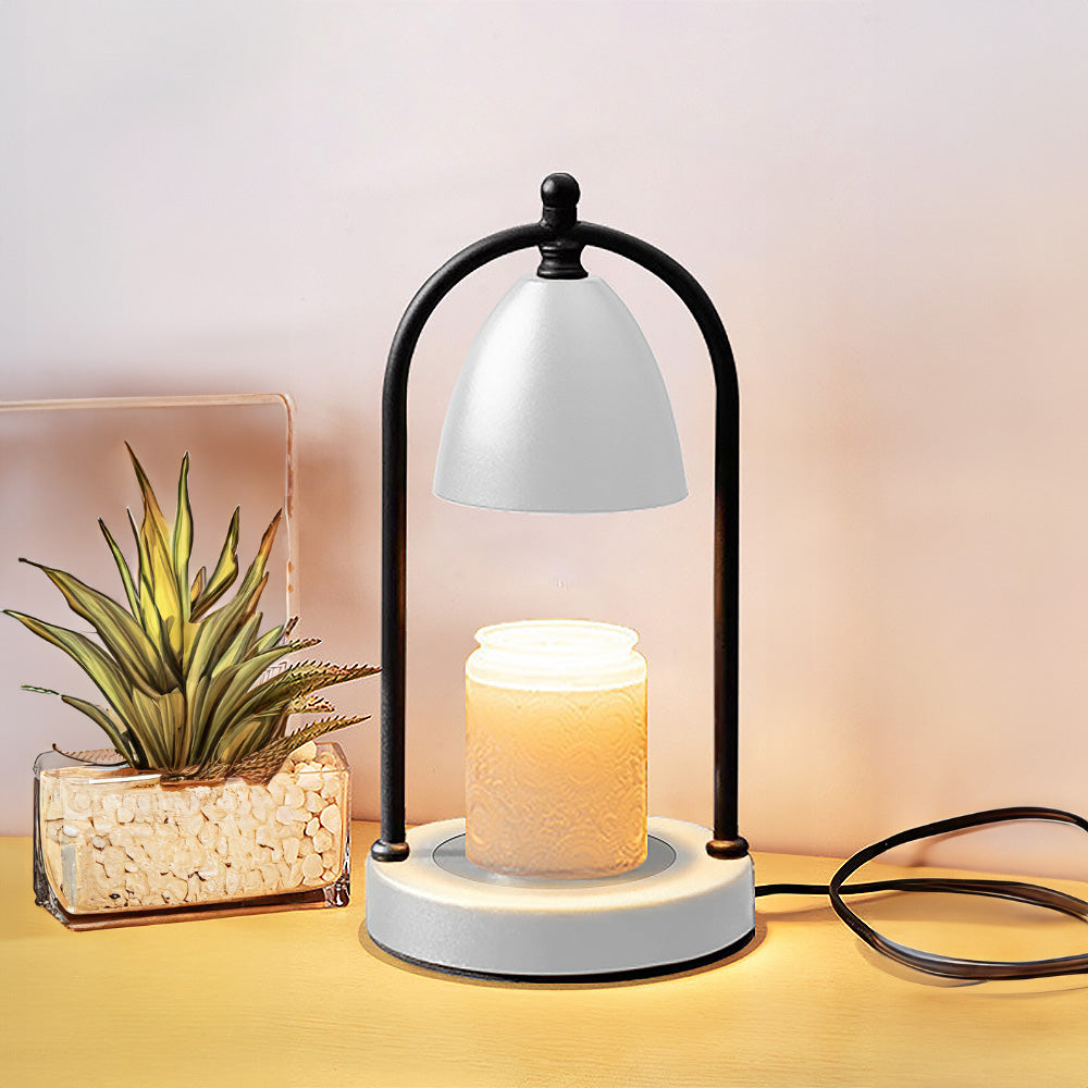 Contemporary Iron Mini Warming Candle Lamp for Bedroom - Simple and Stylish Lighting Solution for a Cozy Atmosphere