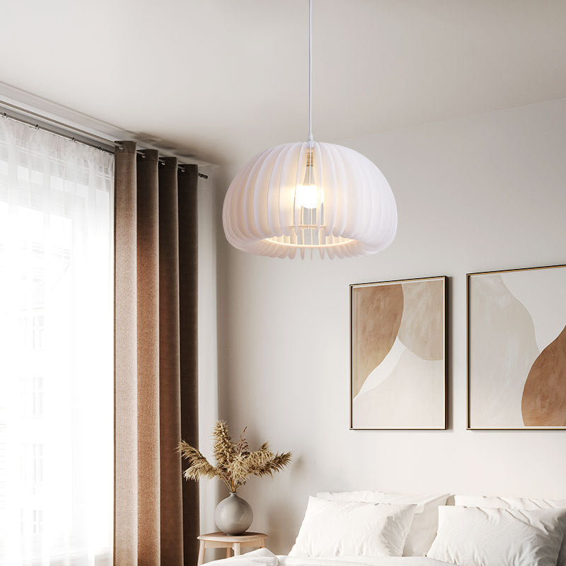 Sleek Modern White Pendant Light Fixture for Effortless Elegance in Any Room - Simple Hanging Design for Contemporary Spaces