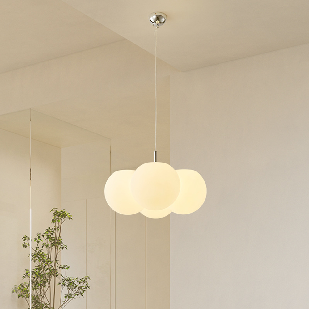 Nordic Cloud LED Ceiling Lights - Warm Ambient Lighting for Stylish Home Interiors and Modern Spaces