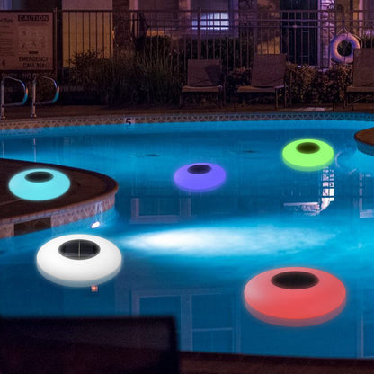 Lumières solaires flottantes LED pour piscine extérieure