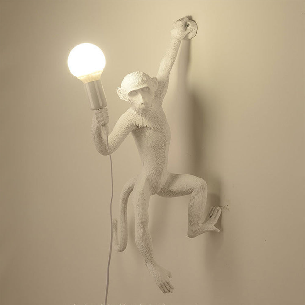 Vintage Monkey Decorative Wall Lights - Retro-Inspired Lighting for Unique Home Décor and Charming Ambiance