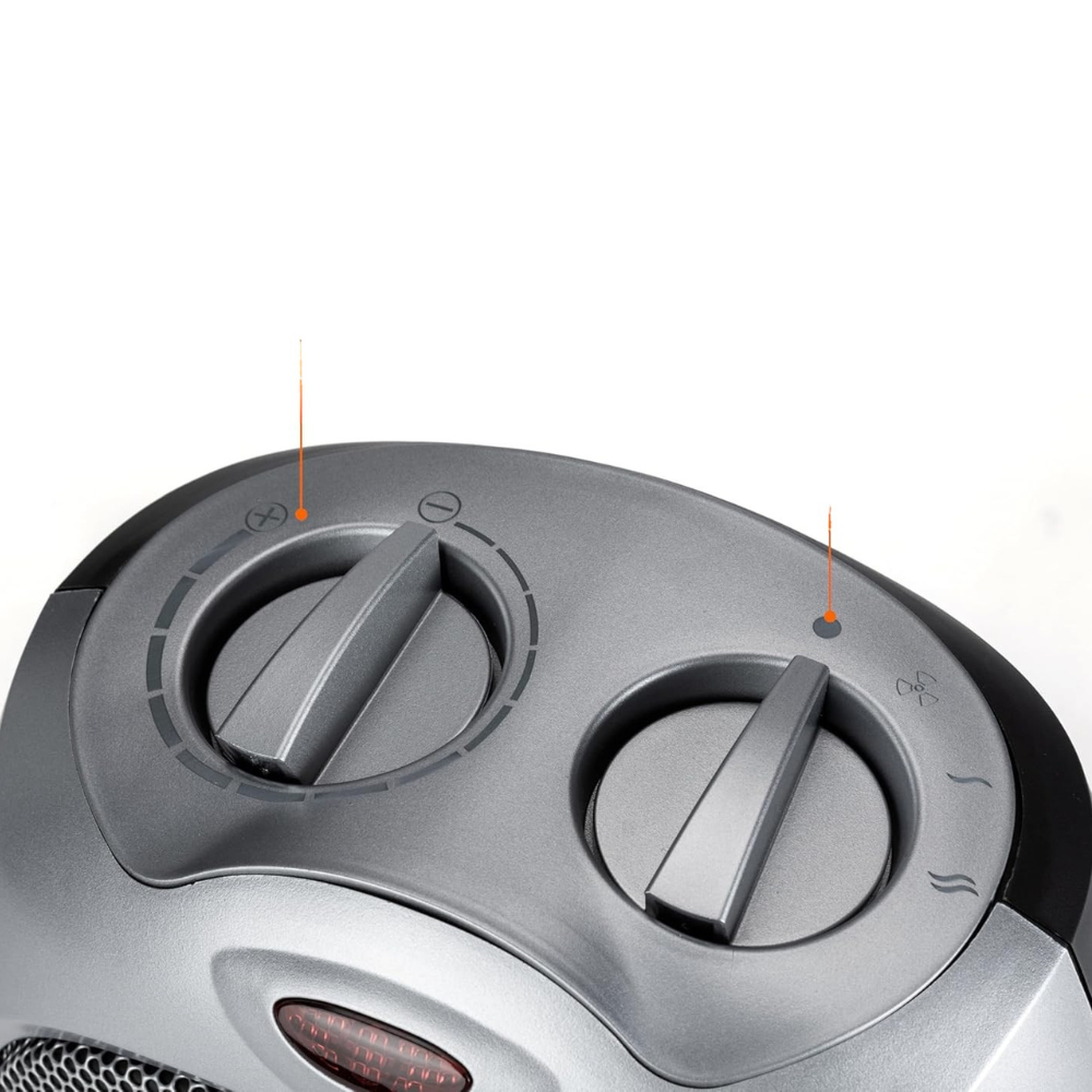 Elektryczny przenośny ceramiczny ogrzewacz pokojowy 1500W z termostatem