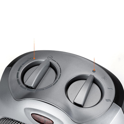 Elektryczny przenośny ceramiczny ogrzewacz pokojowy 1500W z termostatem