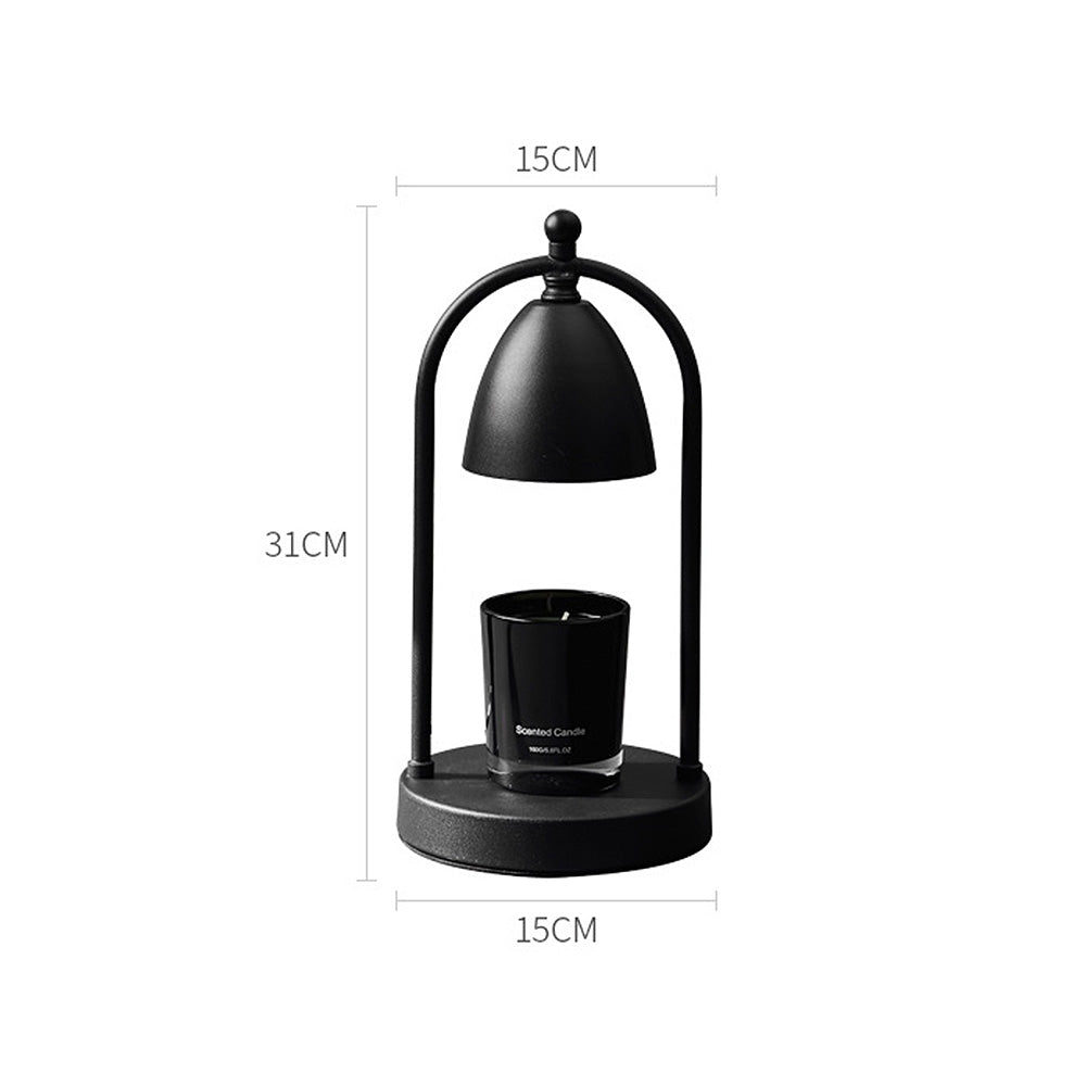 Contemporary Iron Mini Warming Candle Lamp for Bedroom - Simple and Stylish Lighting Solution for a Cozy Atmosphere