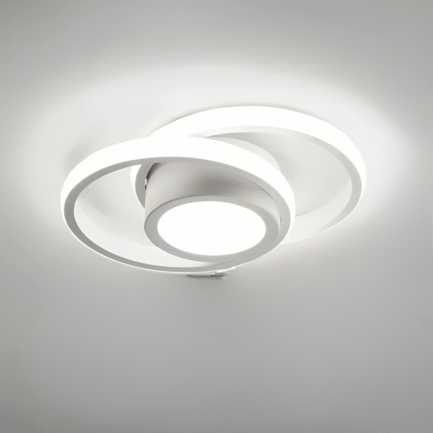 Lampada da soffitto moderna LED design in alluminio