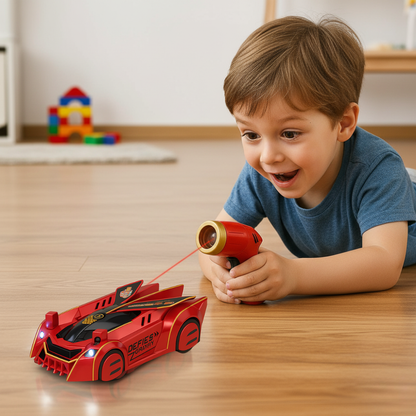 Kids Remote Control Car Wall Climbing Laser RC Toy