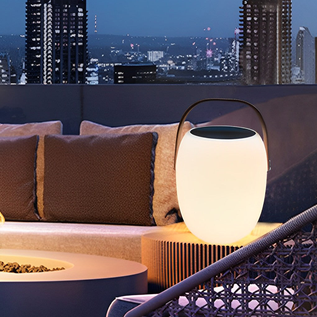 Outdoor Solar Lantern Light with Handle