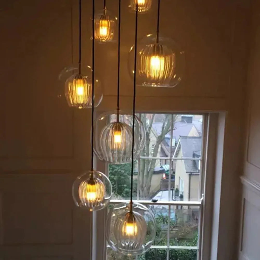 Glass Pendant Light for Kitchen or Dining Room