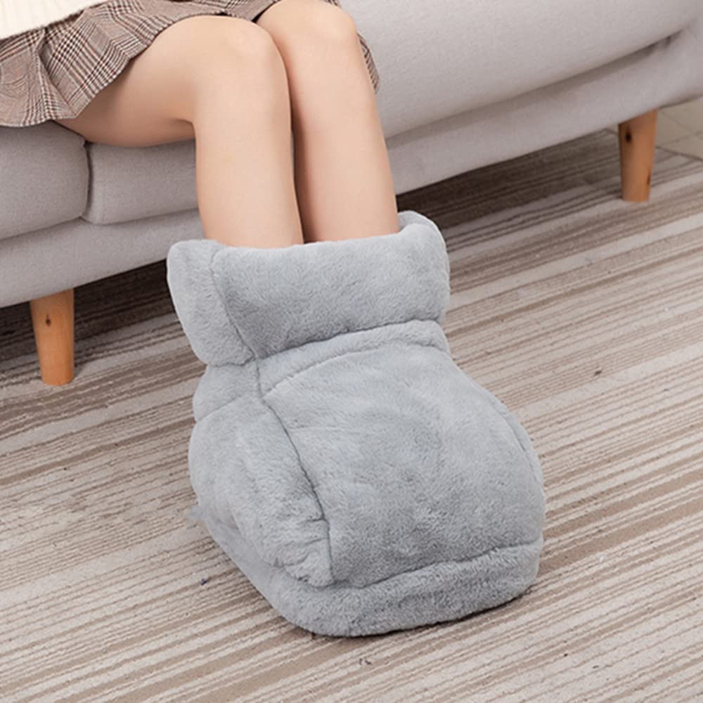 Foot Warmer Cushion in Soft Plush Fabric