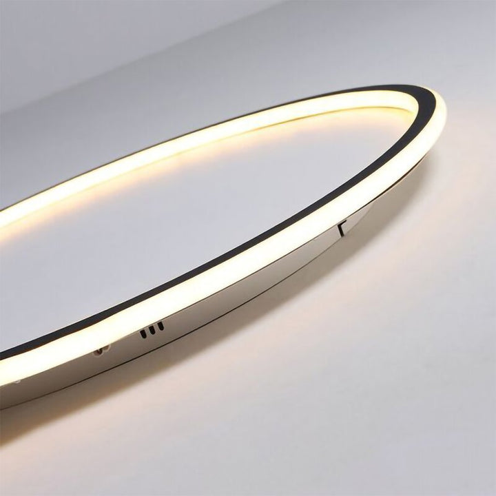 Sleek Ultra-Thin Round Low Ceiling Light Fixture for Modern Spaces - Stylish Illumination for Contemporary Interiors