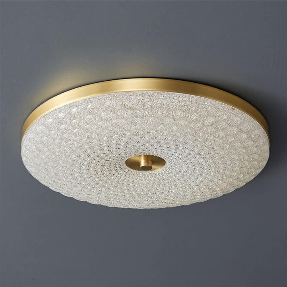 Modern Brass LED Ceiling Light - Stylish Copper Ceiling Lamp for Contemporary Home Illumination