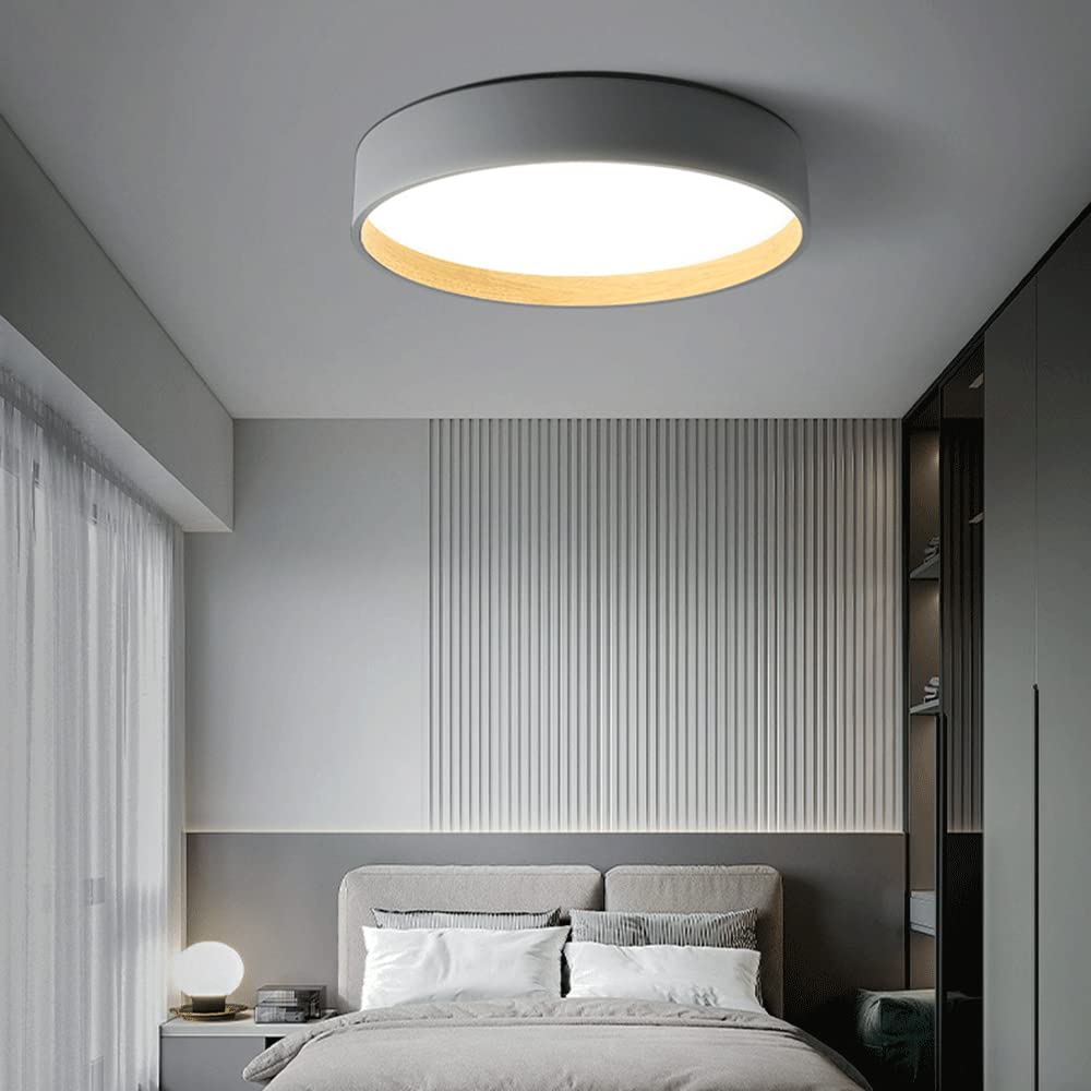 Nordic Inspired Simple Round Ceiling Light Fixture for Modern Home Décor - Elegant Illumination for Any Room