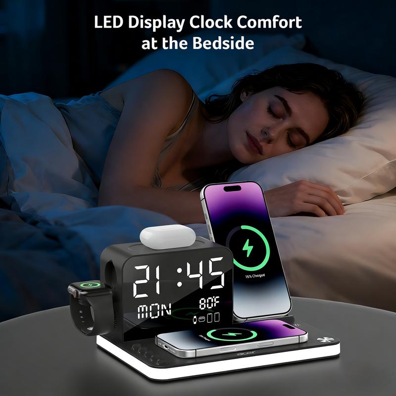 ChargeNest – 7-in-1 Wireless Charging Station